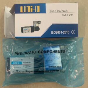 Solenoid Valve 4V210-08 Merk UNI-D Drat 1/4” 24V / 220V